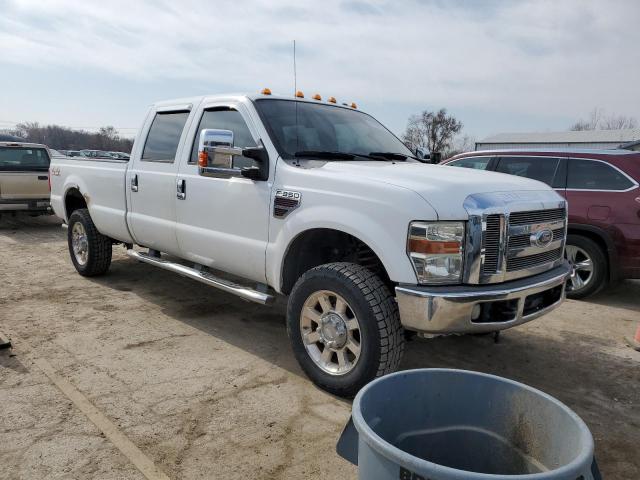 1FTWW31R68EC95269 - 2008 FORD F350 SRW SUPER DUTY WHITE photo 4