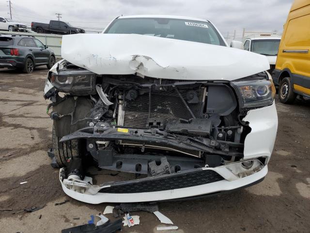 1C4RDJDGXJC232517 - 2018 DODGE DURANGO GT WHITE photo 5