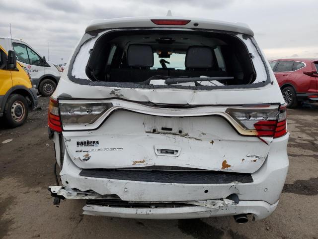 1C4RDJDGXJC232517 - 2018 DODGE DURANGO GT WHITE photo 6