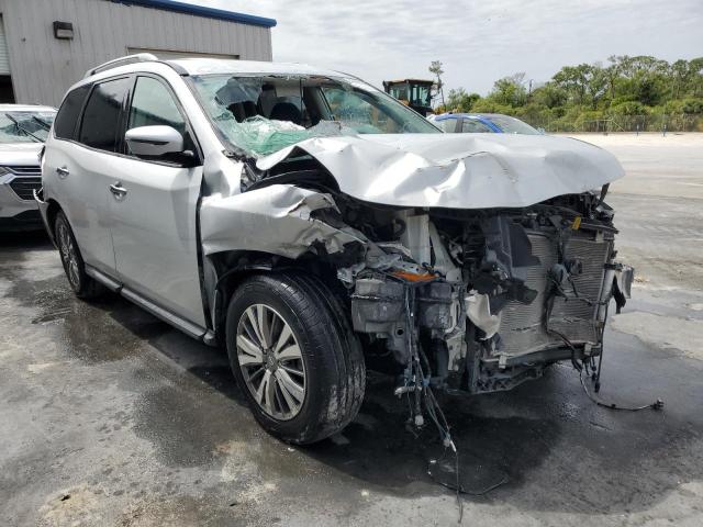 5N1DR2MN6KC644043 - 2019 NISSAN PATHFINDER S SILVER photo 4