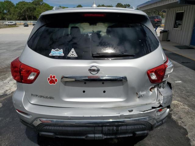 5N1DR2MN6KC644043 - 2019 NISSAN PATHFINDER S SILVER photo 6