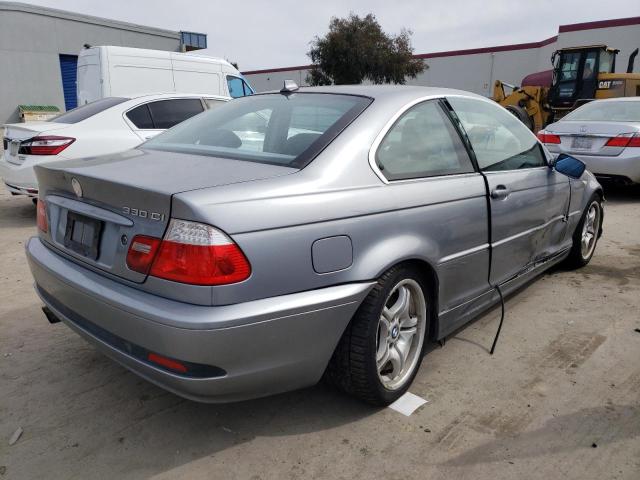 WBABD53474PL13310 - 2004 BMW 330 CI SILVER photo 3