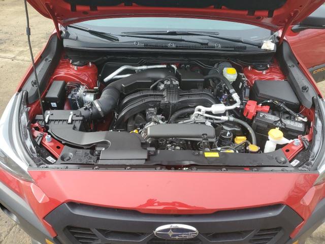 4S4GUHT60R3738292 - 2024 SUBARU CROSSTREK WILDERNESS RED photo 11