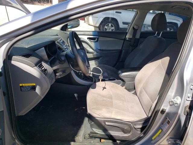 5NPDH4AE7GH714930 - 2016 HYUNDAI ELANTRA SE SILVER photo 7