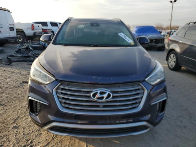 KM8SR4HF3HU187054 - 2017 HYUNDAI SANTA FE SE ULTIMATE BLUE photo 5