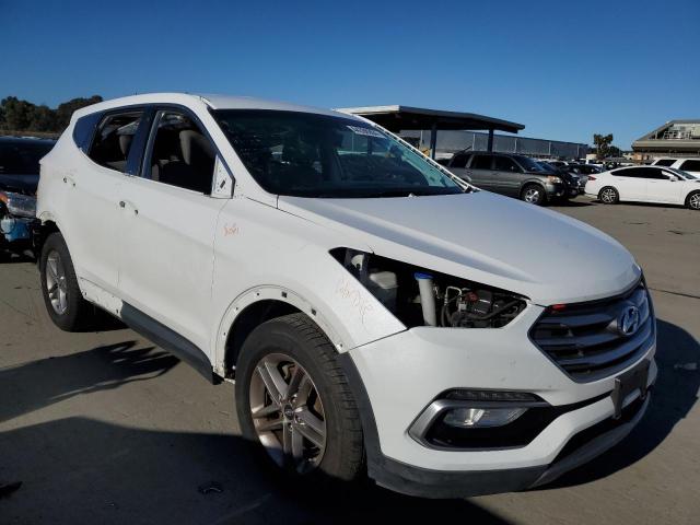 5NMZU3LBXHH020942 - 2017 HYUNDAI SANTA FE S WHITE photo 4