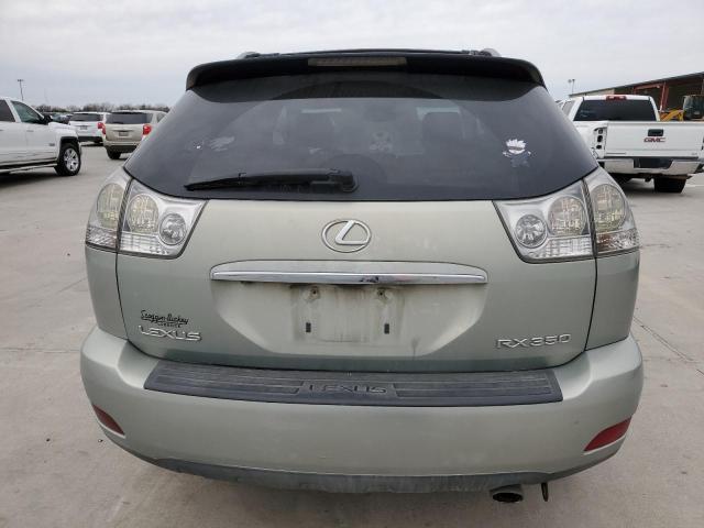 2T2GK31U07C009031 - 2007 LEXUS RX 350 GREEN photo 6