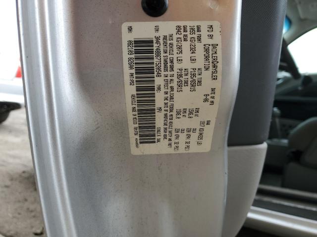 3A4FY58B86T375288 - 2006 CHRYSLER PT CRUISER TOURING SILVER photo 13