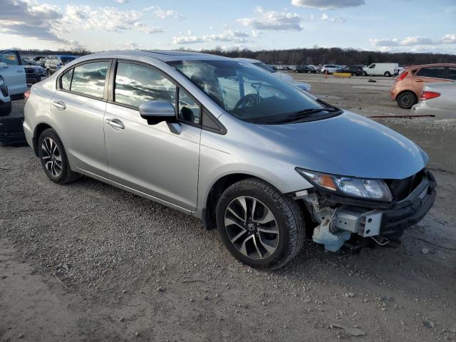 19XFB2F83FE113616 - 2015 HONDA CIVIC EX SILVER photo 4