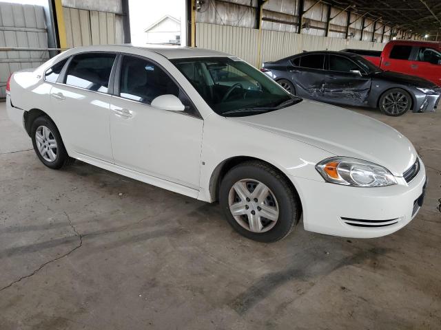 2G1WB57K291282225 - 2009 CHEVROLET IMPALA LS WHITE photo 4