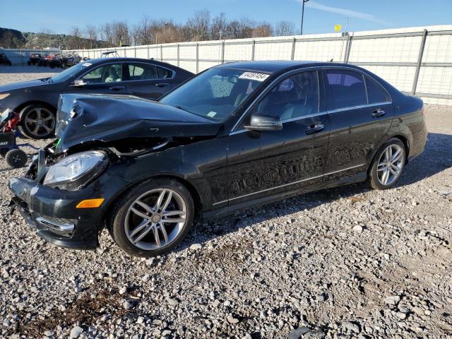 WDDGF8BB2CF877722 - 2012 MERCEDES-BENZ C 300 4MATIC BLACK photo 1