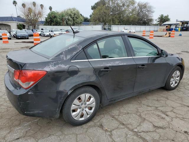 1G1PC5SH1C7306912 - 2012 CHEVROLET CRUZE LS BLACK photo 3