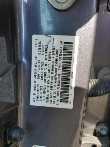 19UUB1F56HA003268 - 2017 ACURA TLX TECH GRAY photo 12