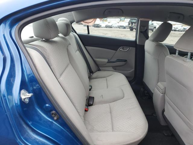 2HGFB2F53EH541406 - 2014 HONDA CIVIC LX BLUE photo 10