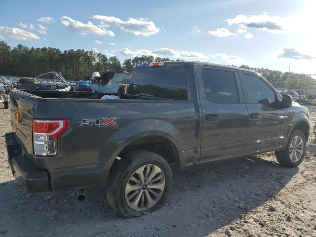 1FTEW1E50JKE69030 - 2018 FORD F150 SUPERCREW GRAY photo 3