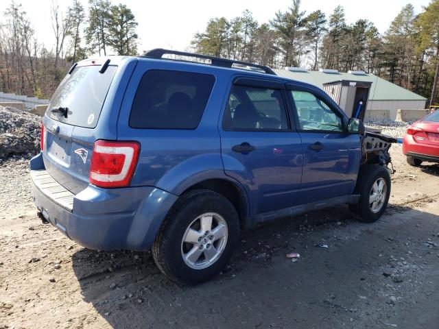 1FMCU9DG2AKA71621 - 2010 FORD ESCAPE XLT BLUE photo 3