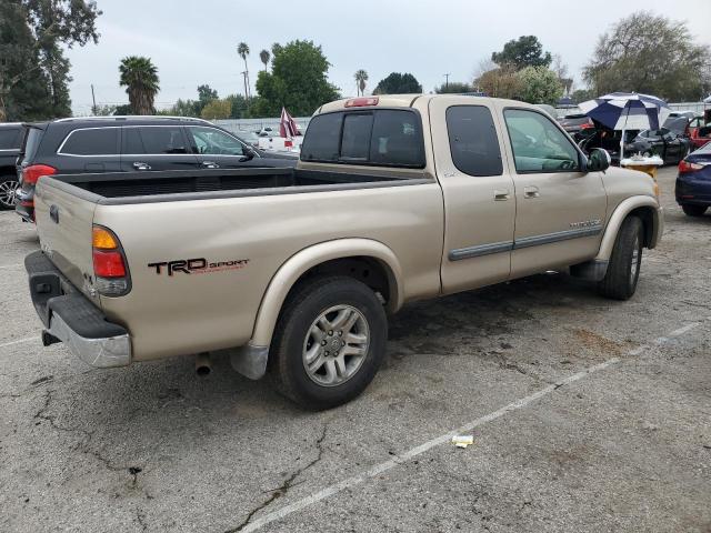 5TBRT34193S431658 - 2003 TOYOTA TUNDRA ACCESS CAB SR5 GOLD photo 3