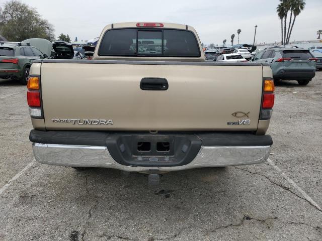 5TBRT34193S431658 - 2003 TOYOTA TUNDRA ACCESS CAB SR5 GOLD photo 6