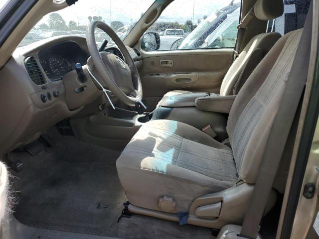 5TBRT34193S431658 - 2003 TOYOTA TUNDRA ACCESS CAB SR5 GOLD photo 7