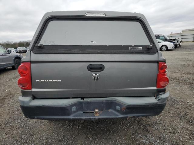 1D7HE22KX7S245777 - 2007 DODGE DAKOTA ST GRAY photo 6