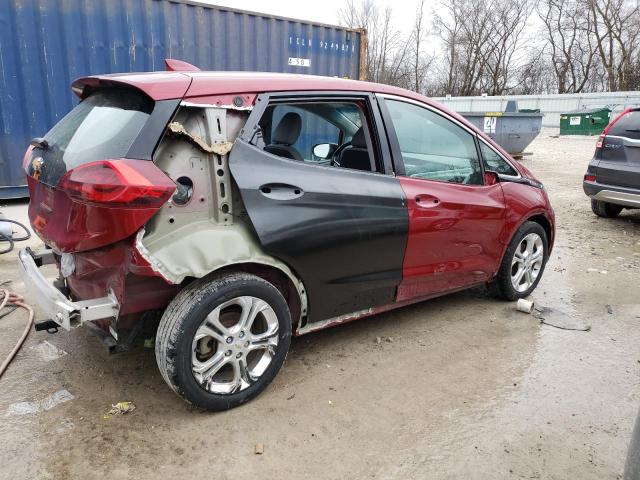 1G1FY6S05L4115606 - 2020 CHEVROLET BOLT EV LT RED photo 3