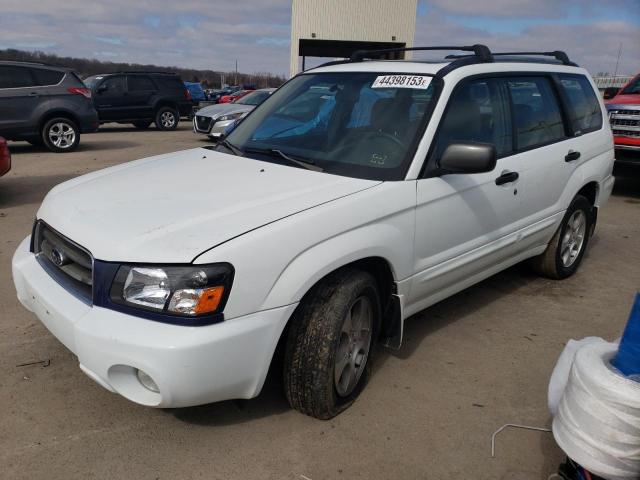 JF1SG65613G764025 - 2003 SUBARU FORESTER 2.5XS WHITE photo 1