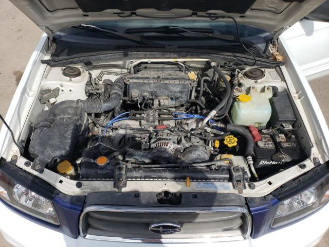 JF1SG65613G764025 - 2003 SUBARU FORESTER 2.5XS Blanc photo 12