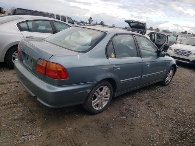 2HGEJ6612YH567020 - 2000 HONDA CIVIC BASE 青绿色 照片 3