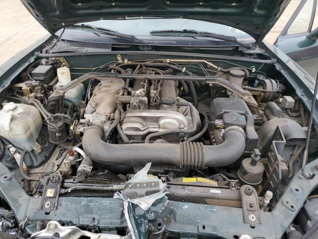 JM1NB353810212392 - 2001 MAZDA MX-5 MIATA BASE GREEN photo 11