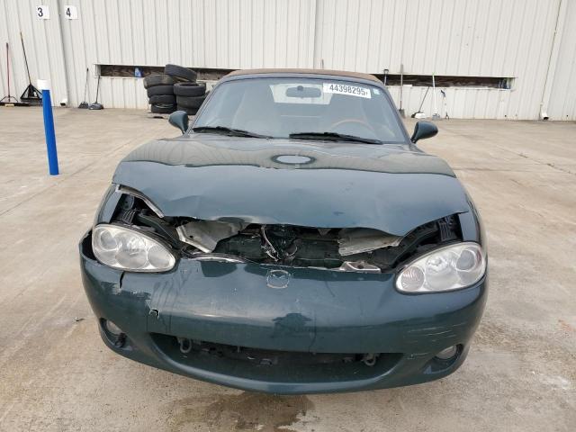 JM1NB353810212392 - 2001 MAZDA MX-5 MIATA BASE GREEN photo 5