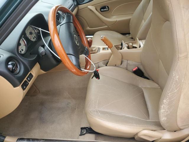 JM1NB353810212392 - 2001 MAZDA MX-5 MIATA BASE GREEN photo 7