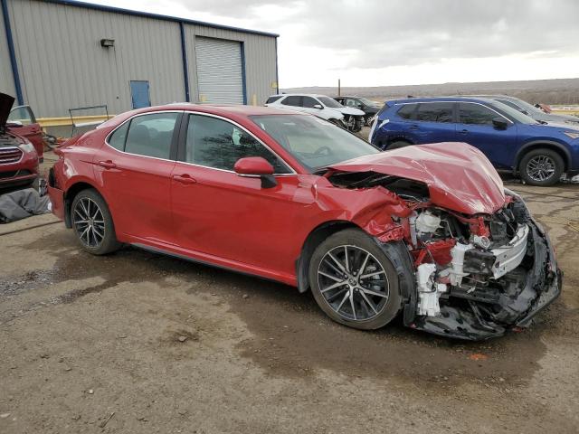 4T1G11AK6RU212050 - 2024 TOYOTA CAMRY SE NIGHT SHADE RED photo 4