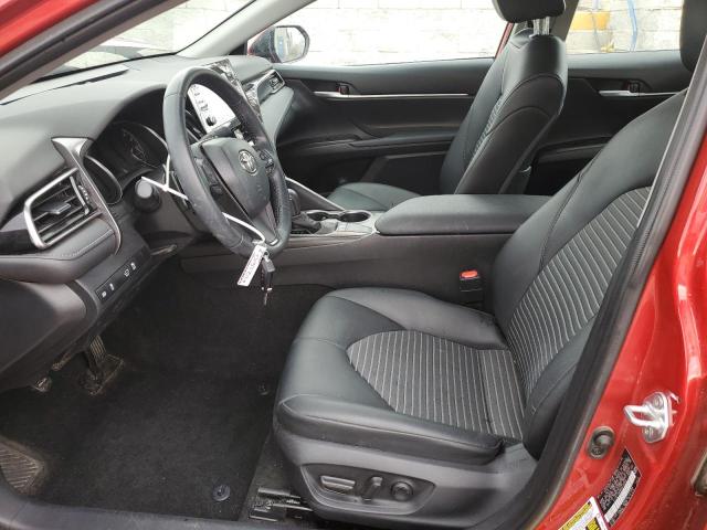 4T1G11AK6RU212050 - 2024 TOYOTA CAMRY SE NIGHT SHADE RED photo 7