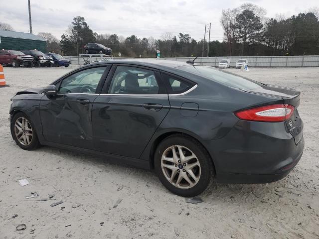 3FA6P0H72GR215192 - 2016 FORD FUSION SE GRAY photo 2