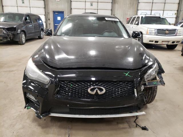 JN1BV7AR6EM689920 - 2014 INFINITI Q50 BASE BLACK photo 5