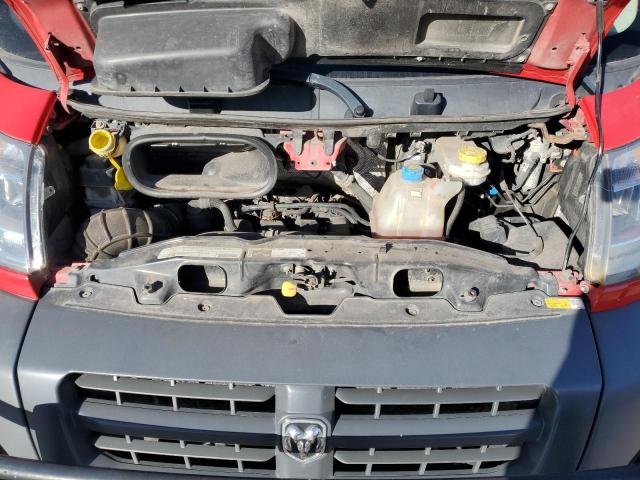 3C6TRVDG8JE149022 - 2018 RAM PROMASTER 2500 HIGH Қызыл фото 12