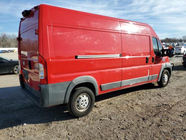 3C6TRVDG8JE149022 - 2018 RAM PROMASTER 2500 HIGH RED photo 3