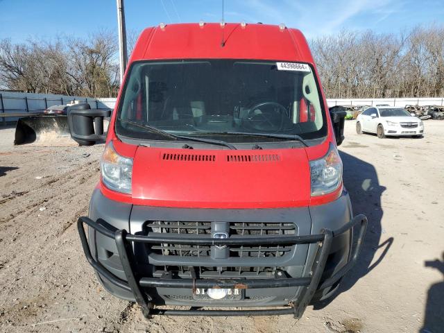 3C6TRVDG8JE149022 - 2018 RAM PROMASTER 2500 HIGH RED photo 5