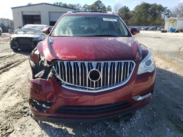 5GAKRCKD6HJ153683 - 2017 BUICK ENCLAVE BURGUNDY photo 5