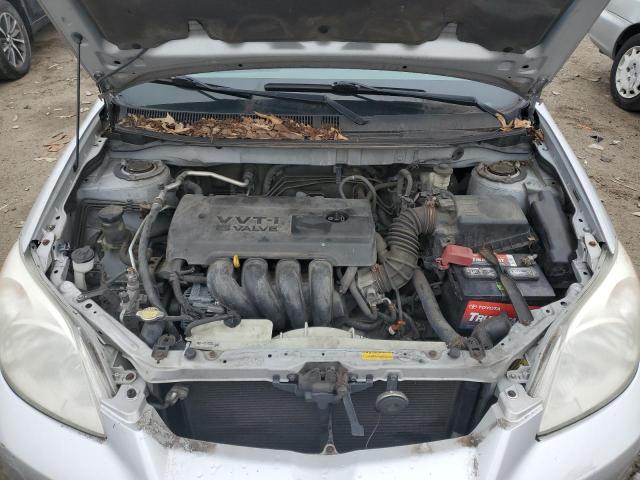 2T1KR32E68C696549 - 2008 TOYOTA COROLLA MA XR SILVER photo 11