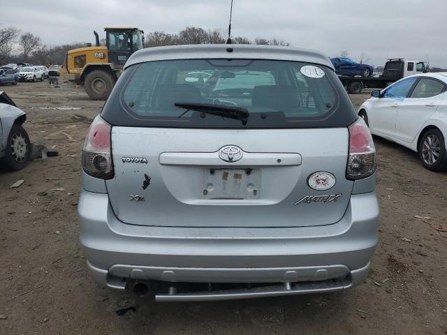 2T1KR32E68C696549 - 2008 TOYOTA COROLLA MA XR SILVER photo 6