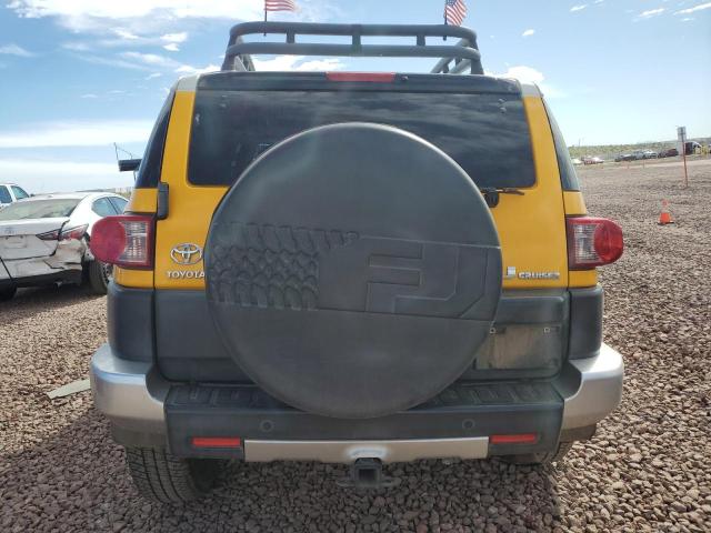 JTEBU11FX70052585 - 2007 TOYOTA FJ CRUISER YELLOW photo 6