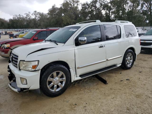 5N3AA08A06N813139 - 2006 INFINITI QX56 WHITE photo 1