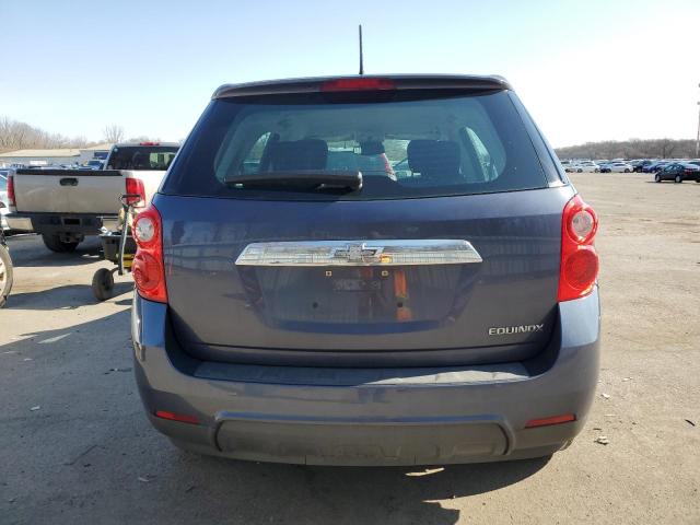 2GNALAEKXE6280527 - 2014 CHEVROLET EQUINOX LS BLUE photo 6