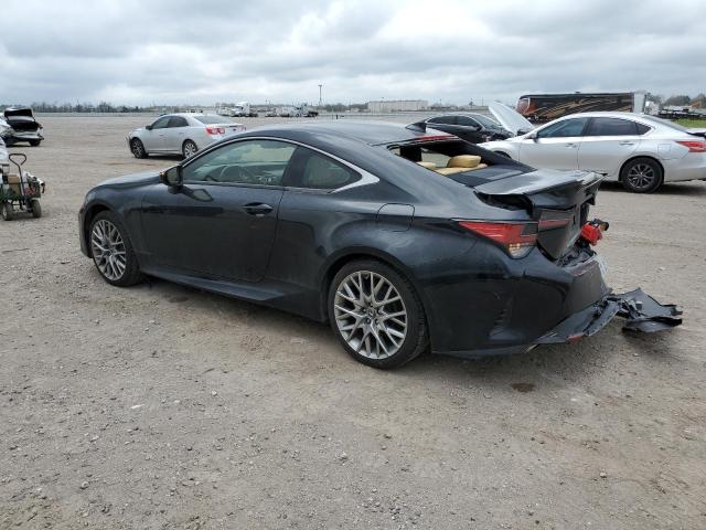 JTHS85BC1K5004830 - 2019 LEXUS RC 300 BLACK photo 2