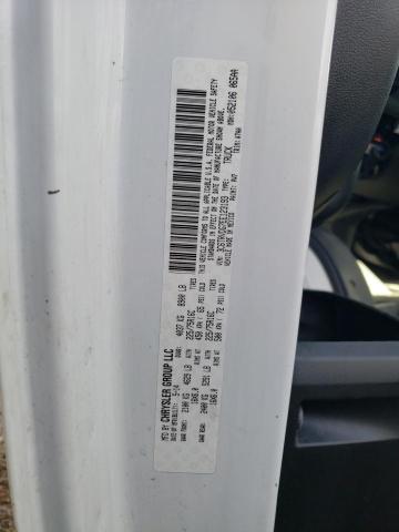 3C6TRVDG7EE123193 - 2014 RAM PROMASTER 2500 HIGH WHITE photo 13