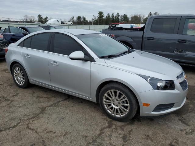 1G1PK5SCXC7242540 - 2012 CHEVROLET CRUZE ECO SILVER photo 4