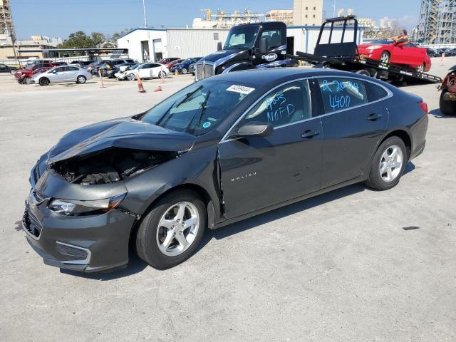 1G1ZC5ST5JF104400 - 2018 CHEVROLET MALIBU LS CHARCOAL photo 1