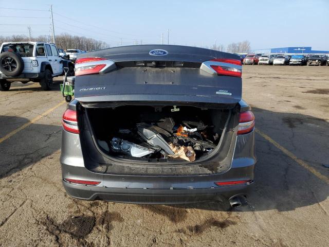 3FA6P0HD2LR257779 - 2020 FORD FUSION SE GRAY photo 6