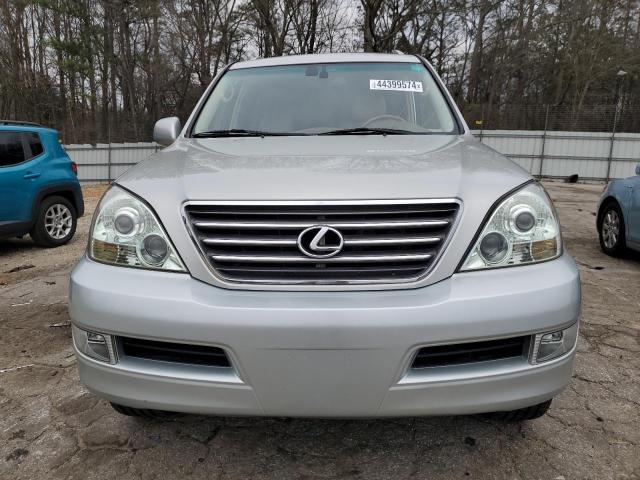 JTJBT20X830012813 - 2003 LEXUS GX 470 SILVER photo 5